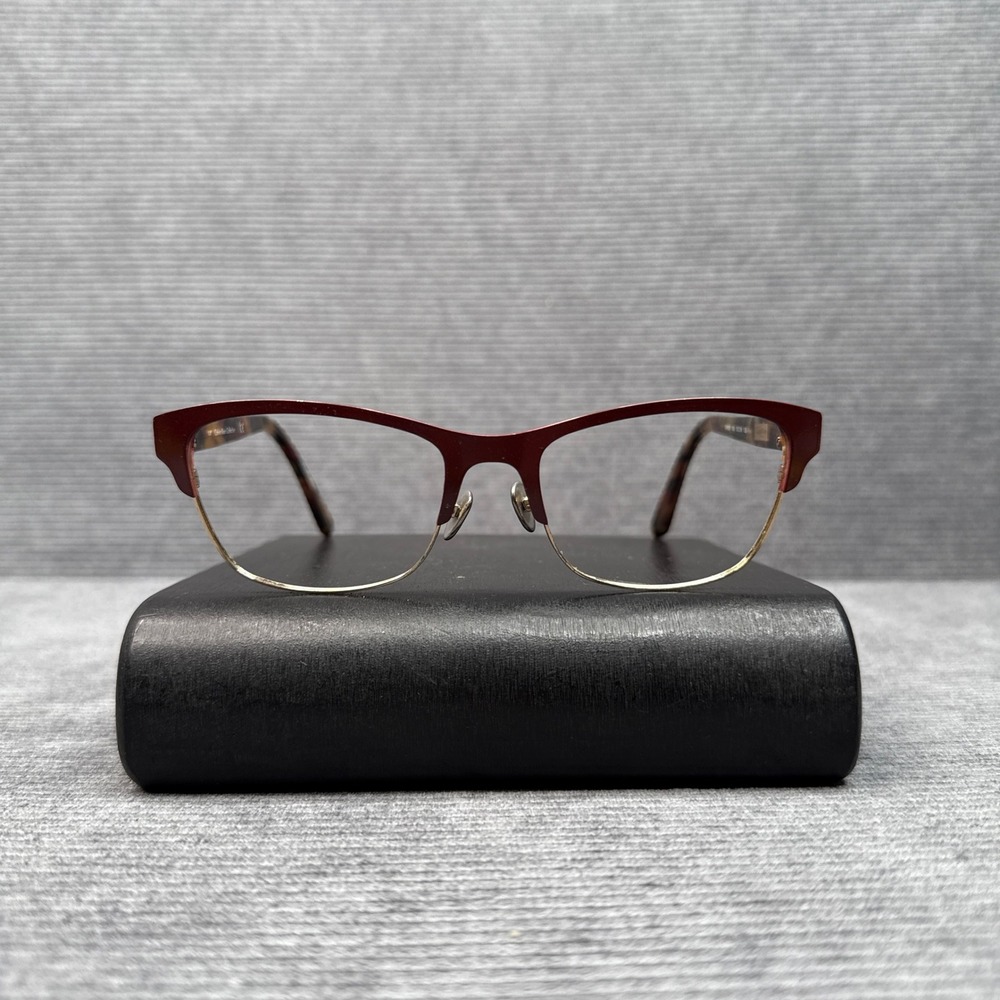 Calvin Klein Collection CK8021 603 Burgundy Tortoise Y2K Eyeglasses‎ 53-18-135